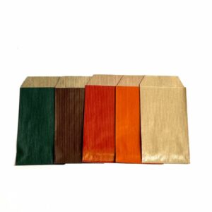 Sachets fond kraft couleur