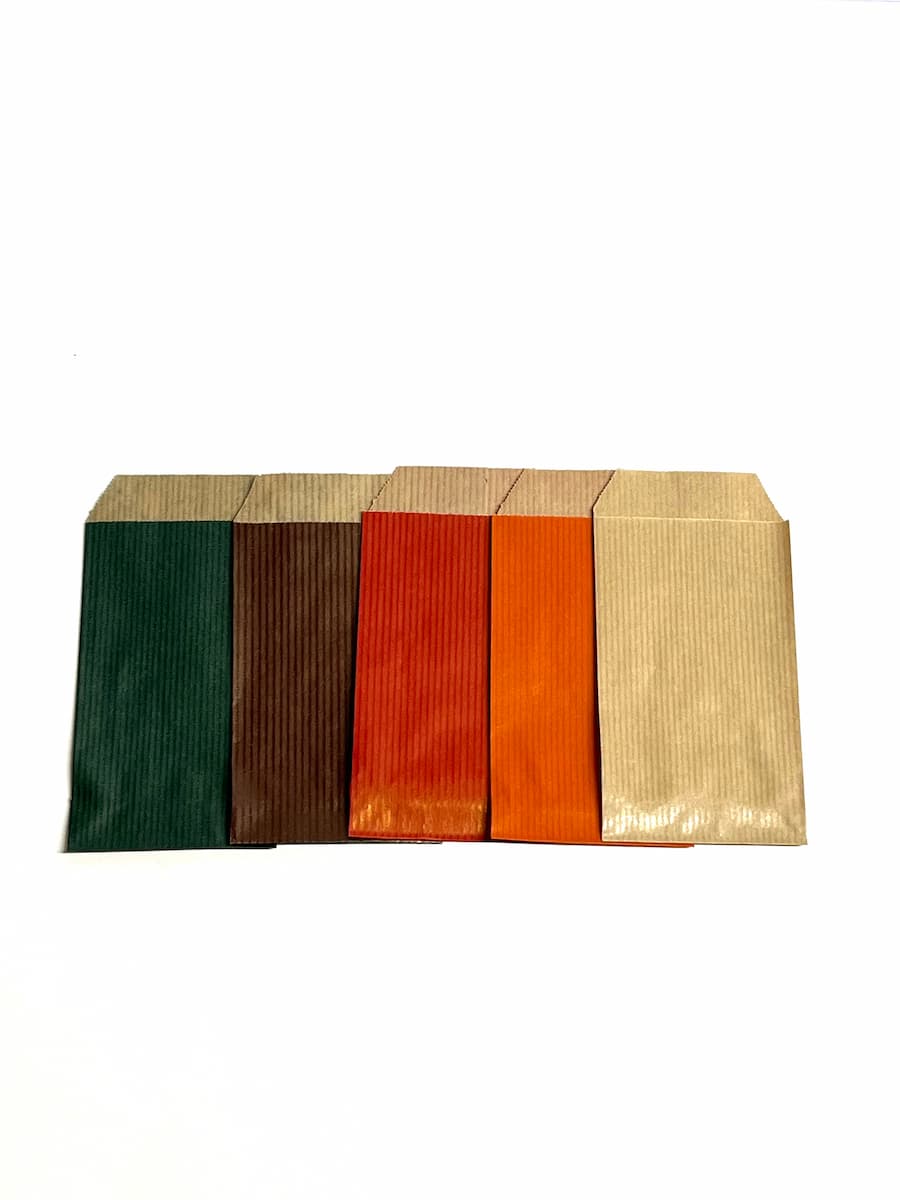 Sachets fond kraft couleur