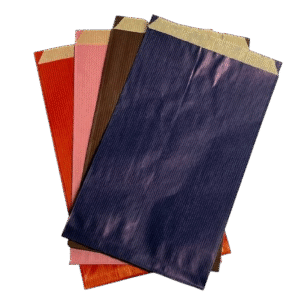 Sachet couleur fond kraft