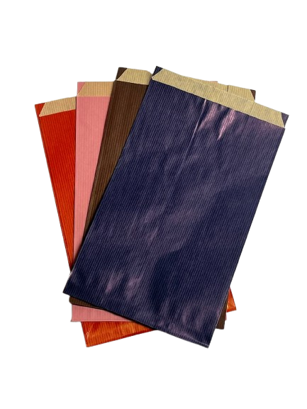 Sachet couleur fond kraft
