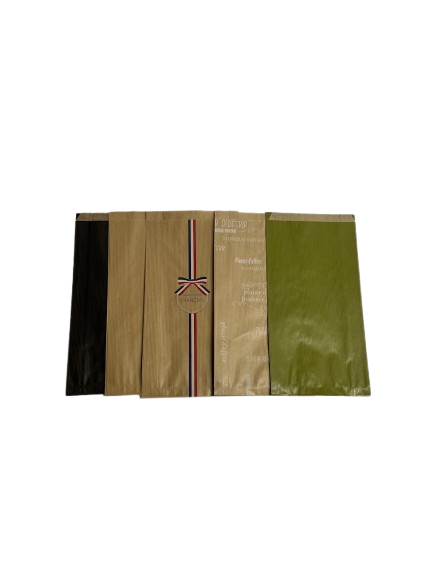Sachet couleur fond kraft
