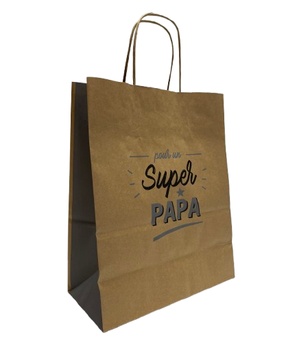 sac papier kraft fete des peres