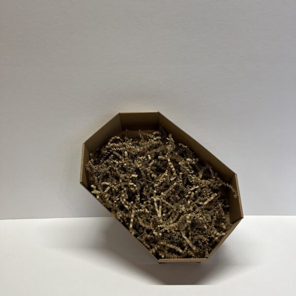 panier garni avec frisure couleur kraft