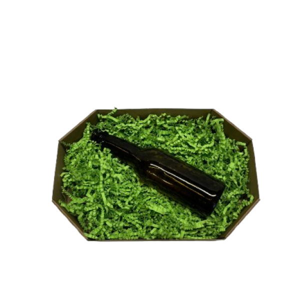 panier garni avec frisure et présentation d'une bière