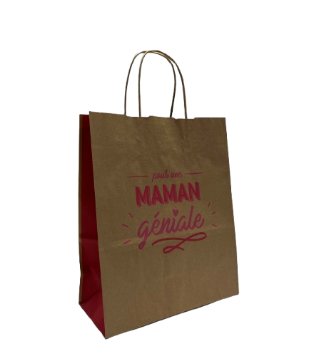 sac papier kraft fete des meres